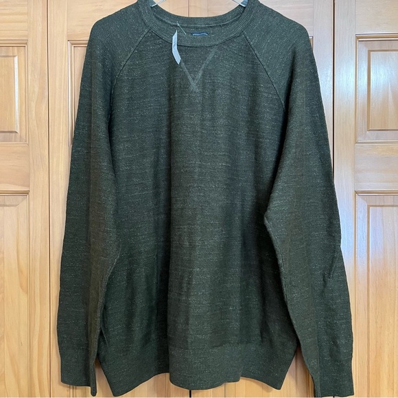 GAP Green 100% Cotton Sweater Size XL NWT - Picture 1 of 6